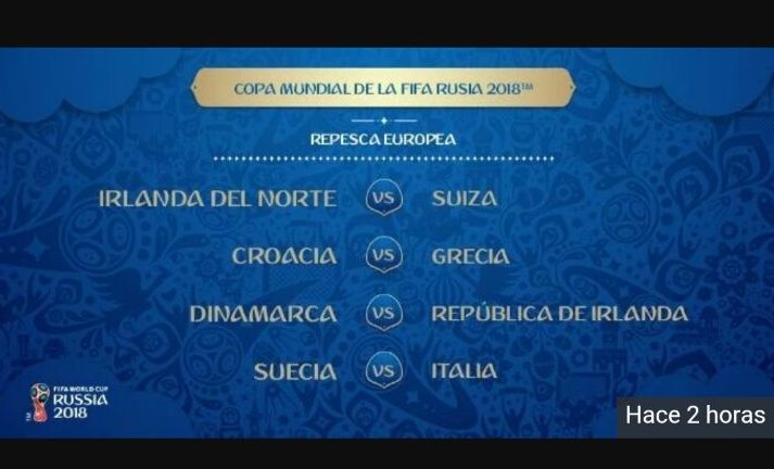 Italia-Suecia, la llave más pareja en el repechaje de Europa rumbo a la Copa del Mundo