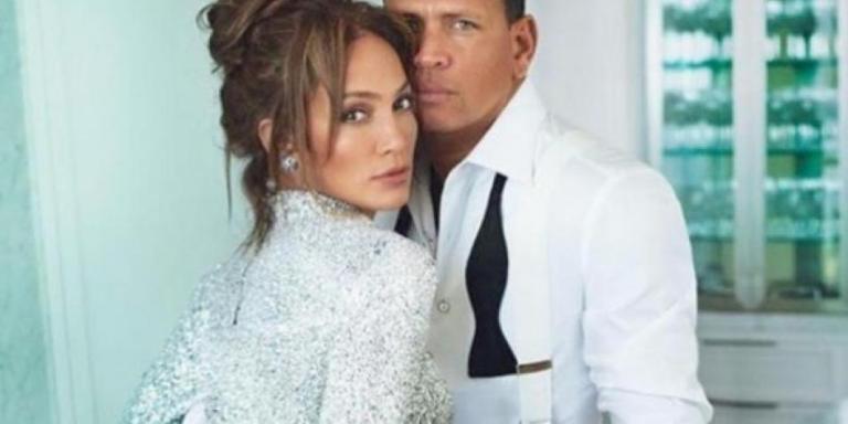 Jennifer López mostró su trasero junto a Alex Rodríguez