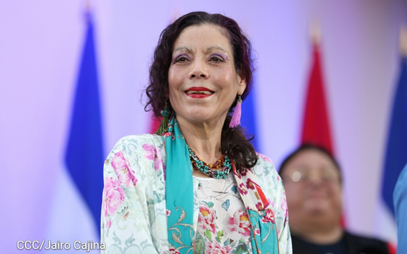 Rosario Murillo vicepresidenta de Nicaragua