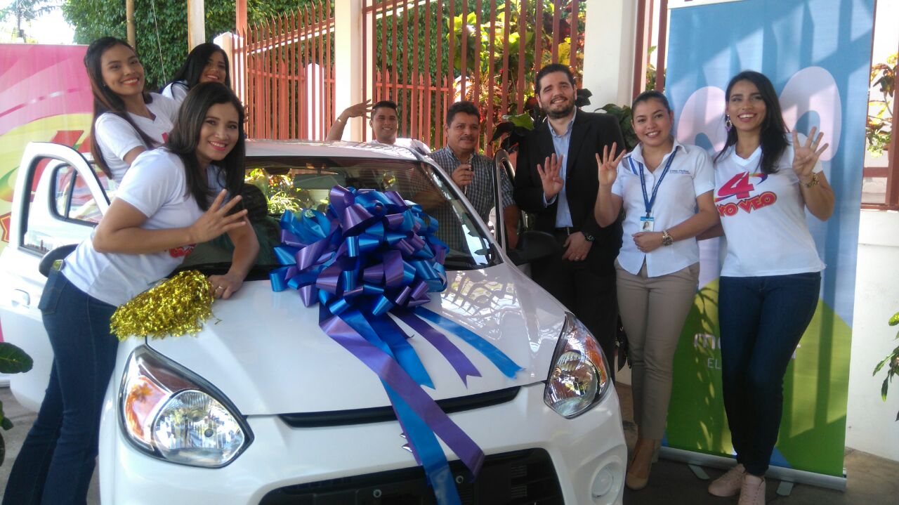 Fausto José Rosales Hernández se ganó un Suzuki Alto 2017