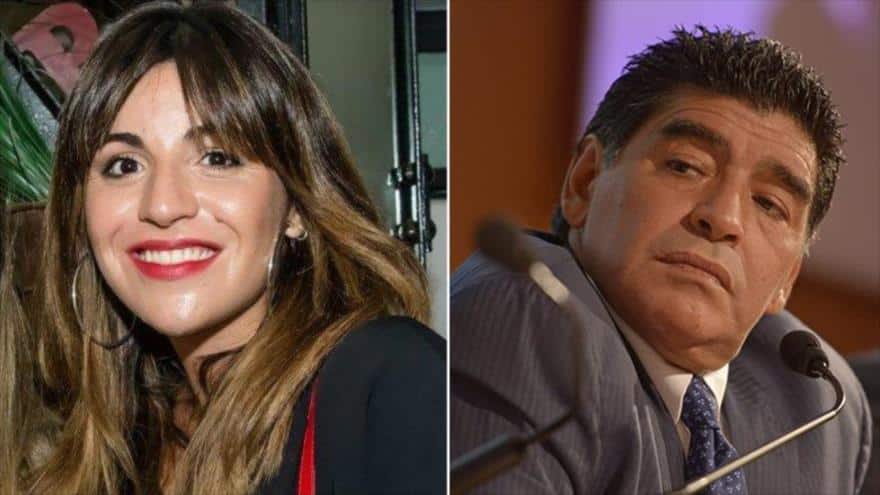 Gianinna y Diego Maradona