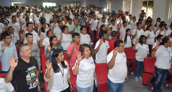 Juramentan a los miembros del observatorio electoral universitario