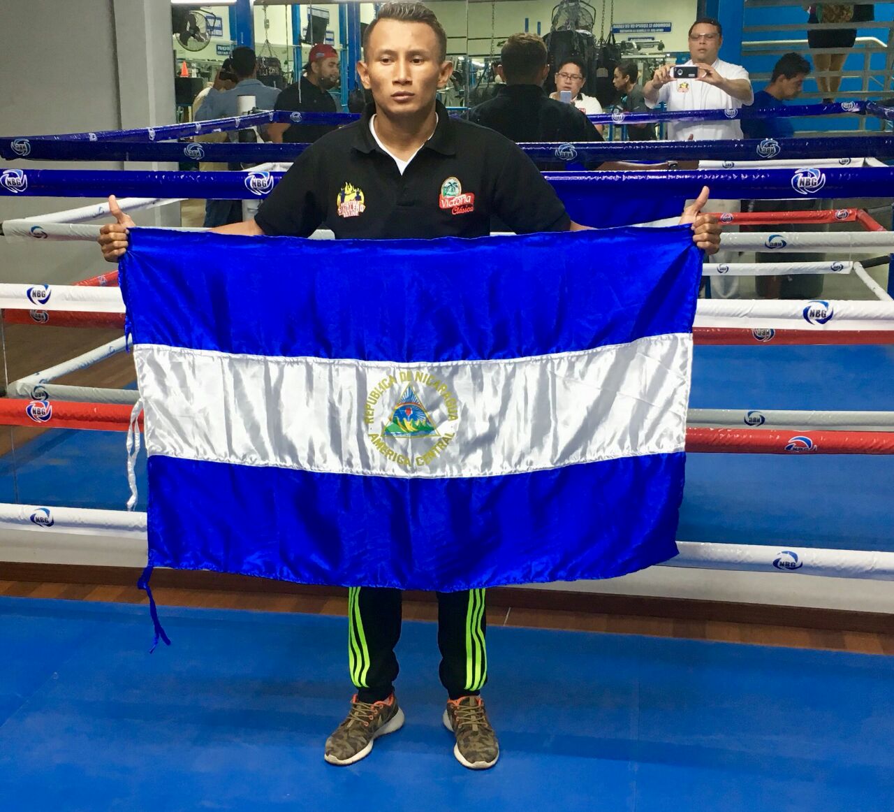 Leyman Benavides, boxeador nicaragüense