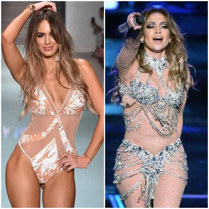 ¿Shannon de Lima copia a JLo en los GRAMMY?