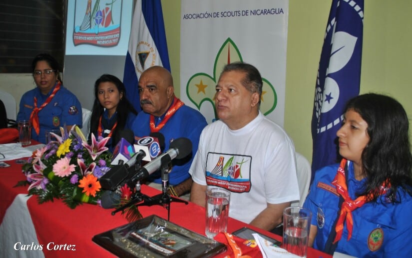 Jorge Katín, Presidente del Consejo Scout Nacional de Nicaragua