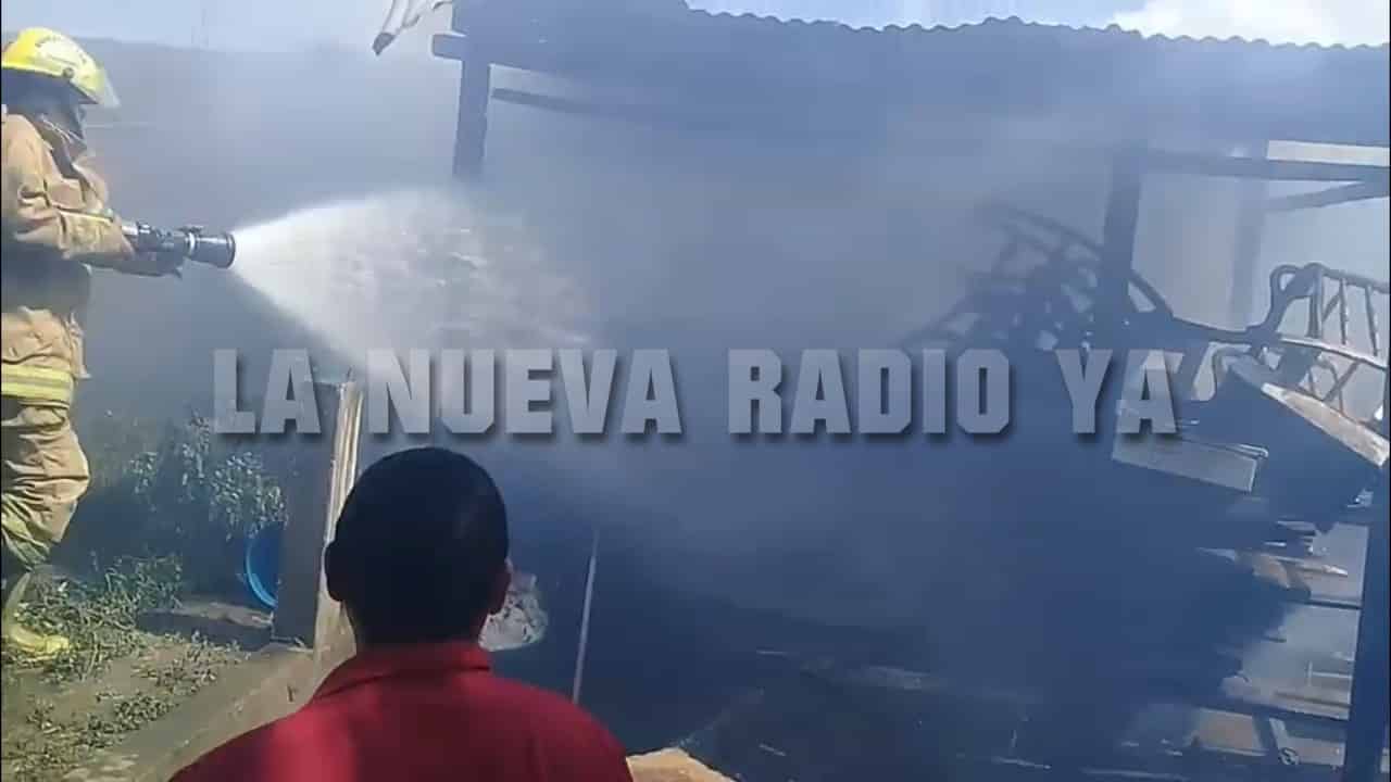 El incendio ocurrió en la casa del abogado Alfonso Miranda