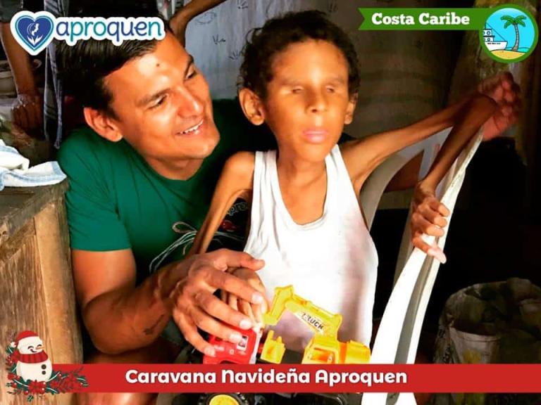 Caravana navideña de APROQUEN está en Corn Island