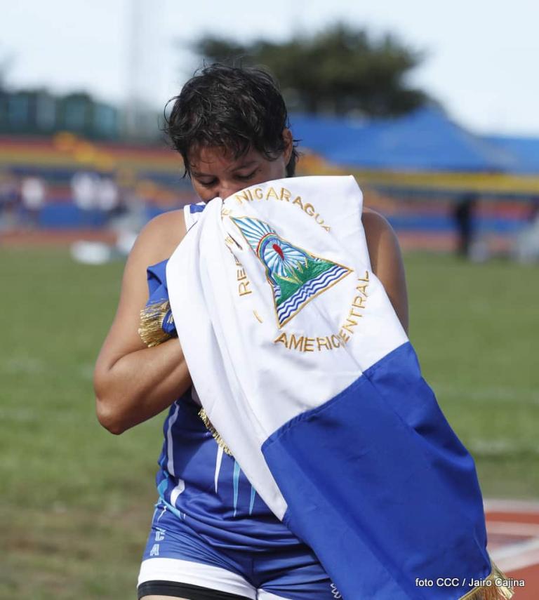 Dalila Rugama con bronce en impulsión de bala