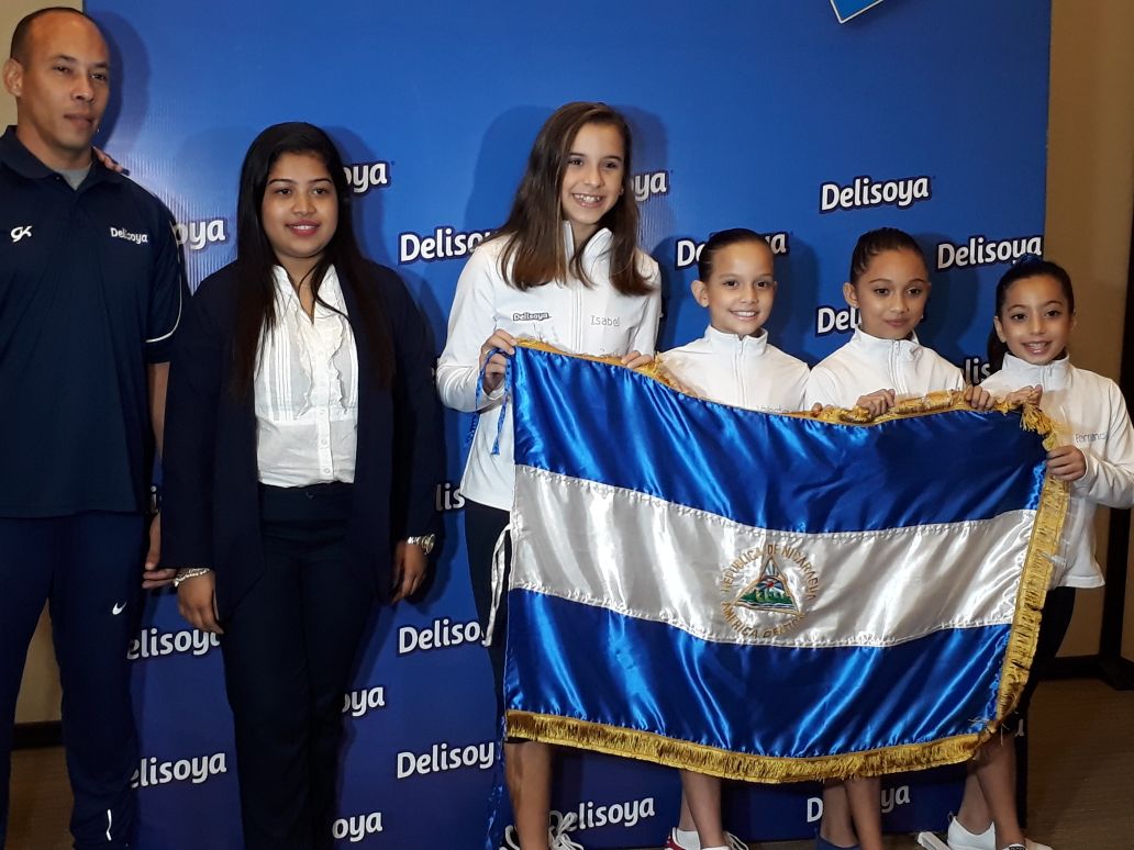 Delisoya patrocina a delegación infantil y juvenil de gimnasia