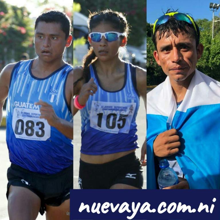 Tres Oro y Tres Récords para Guatemala en Marcha Olímpica