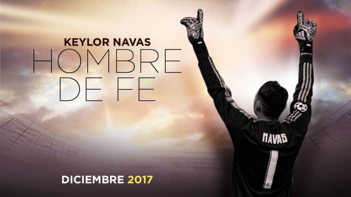 Portada de la película de Keylor Navas