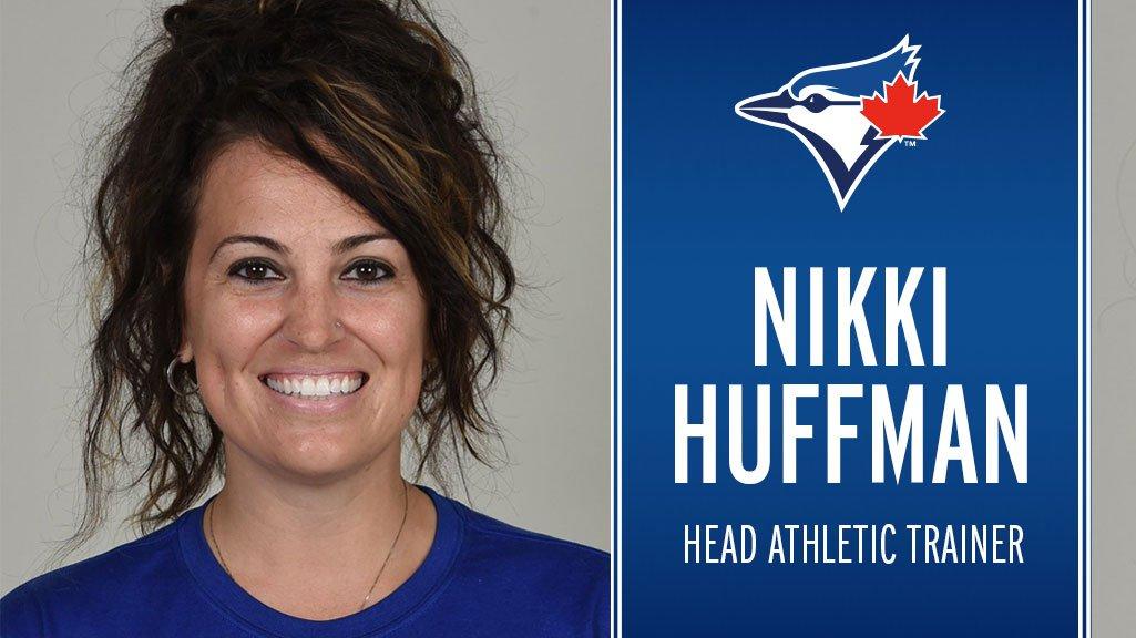 Nikki Huffman la nueva jefa de acondicionamiento físico de los Azulejos