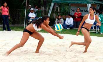 Damas de voleibol de playa ganan bronce para Nicaragua
