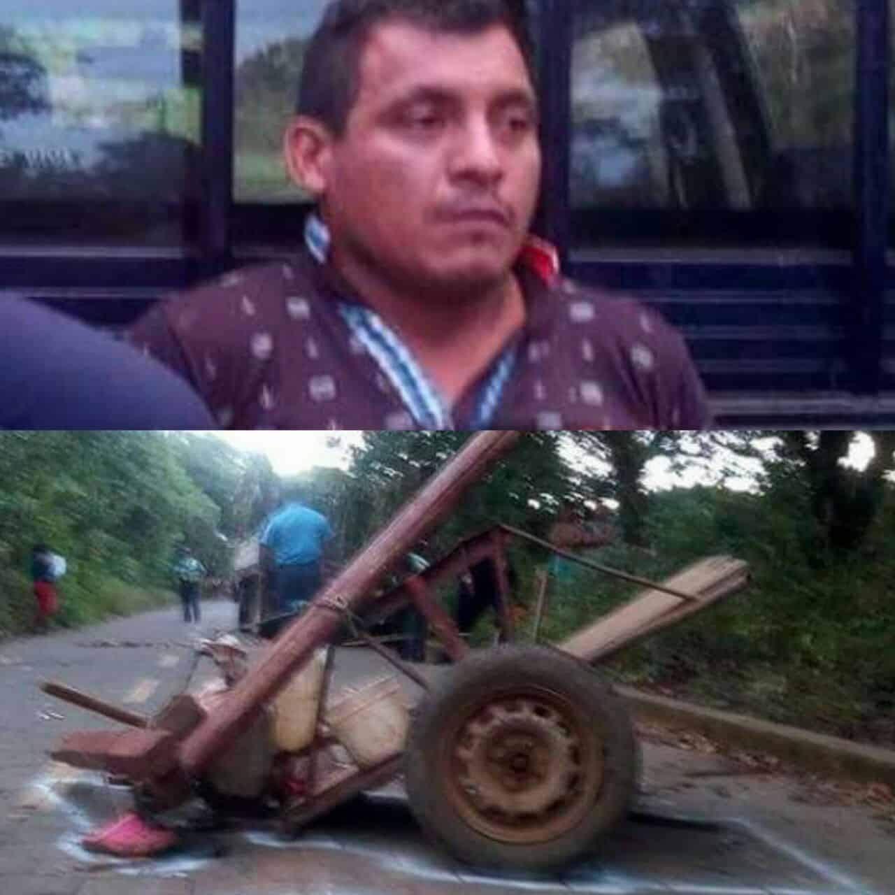 El accidente ocurrió en la comarca Las Flores, en el municipio de Masaya. Foto Cortesía END