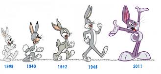 La evolución de Bugs Bunny