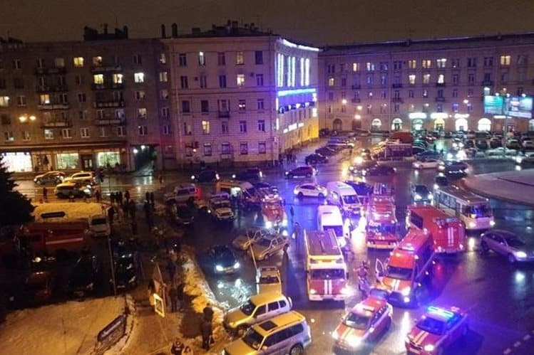 4 heridos por una explosión en San Petersburgo