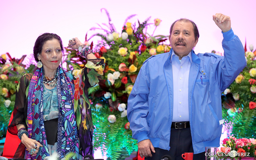 Daniel Ortega y Rosario Murillo, Presidente y Vicepresidente de Nicaragua