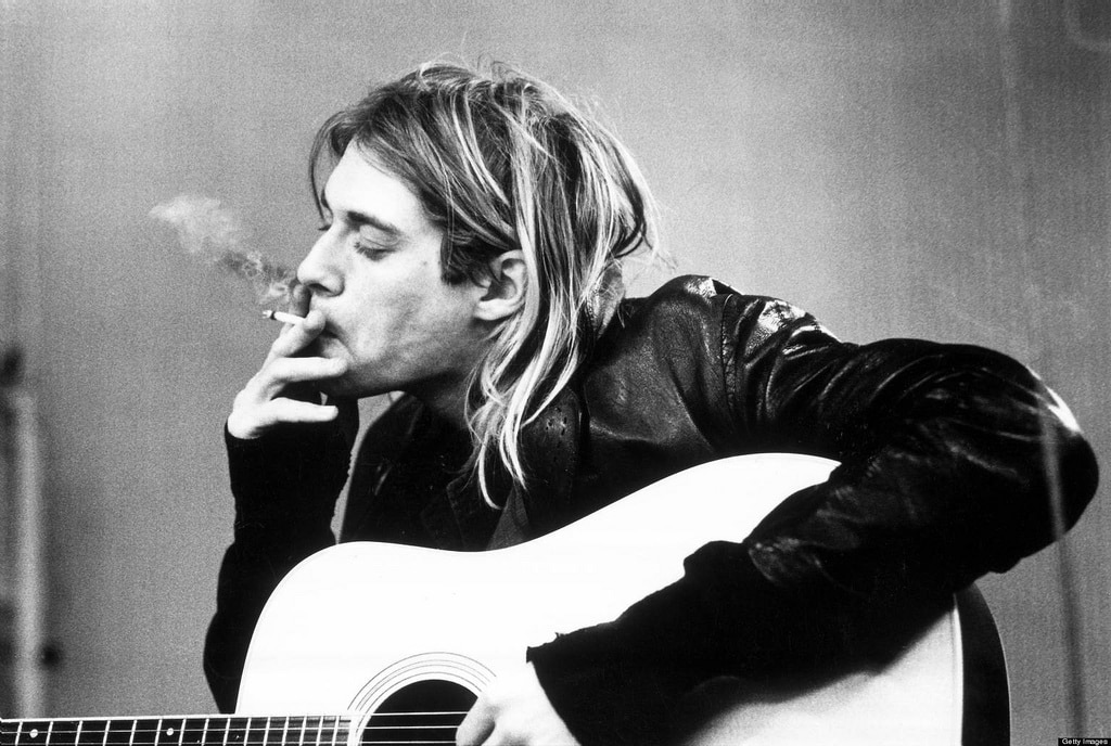 Kurt Cobain el desaparecido líder de Nirvana