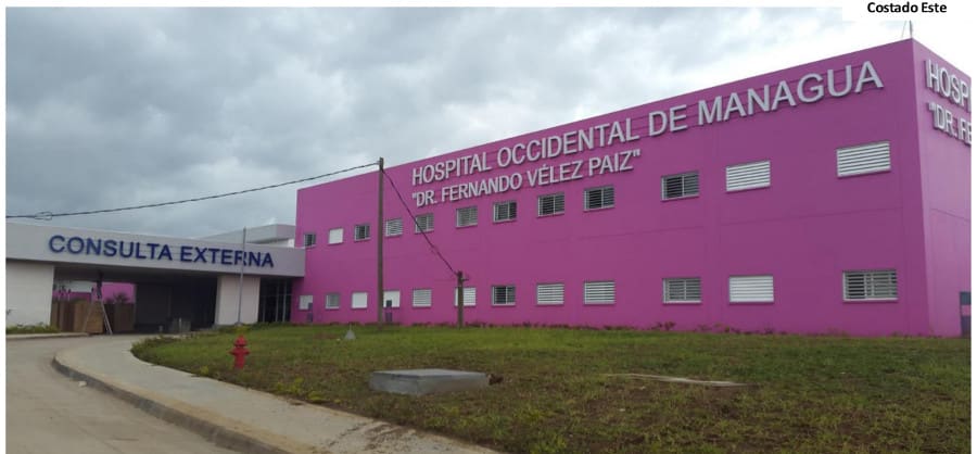 Fachada del Hospital Fernando Vélez Paiz