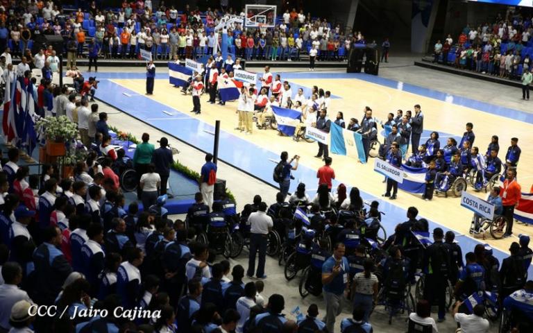 Inauguran segunda edición de Juegos Paracentroamericanos Managua 2018