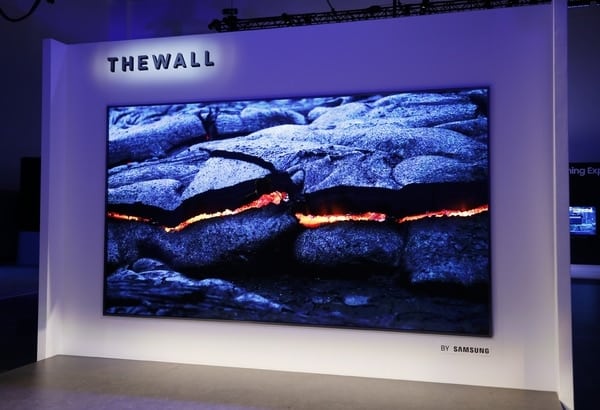 El televisor The Wall de Samsung