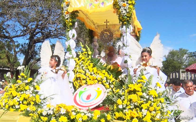 Celebraciones a Cristo Rey en Masaya