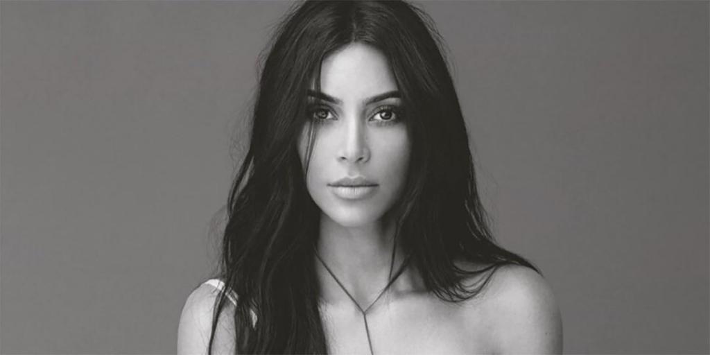 La famosa Kim Kardashian