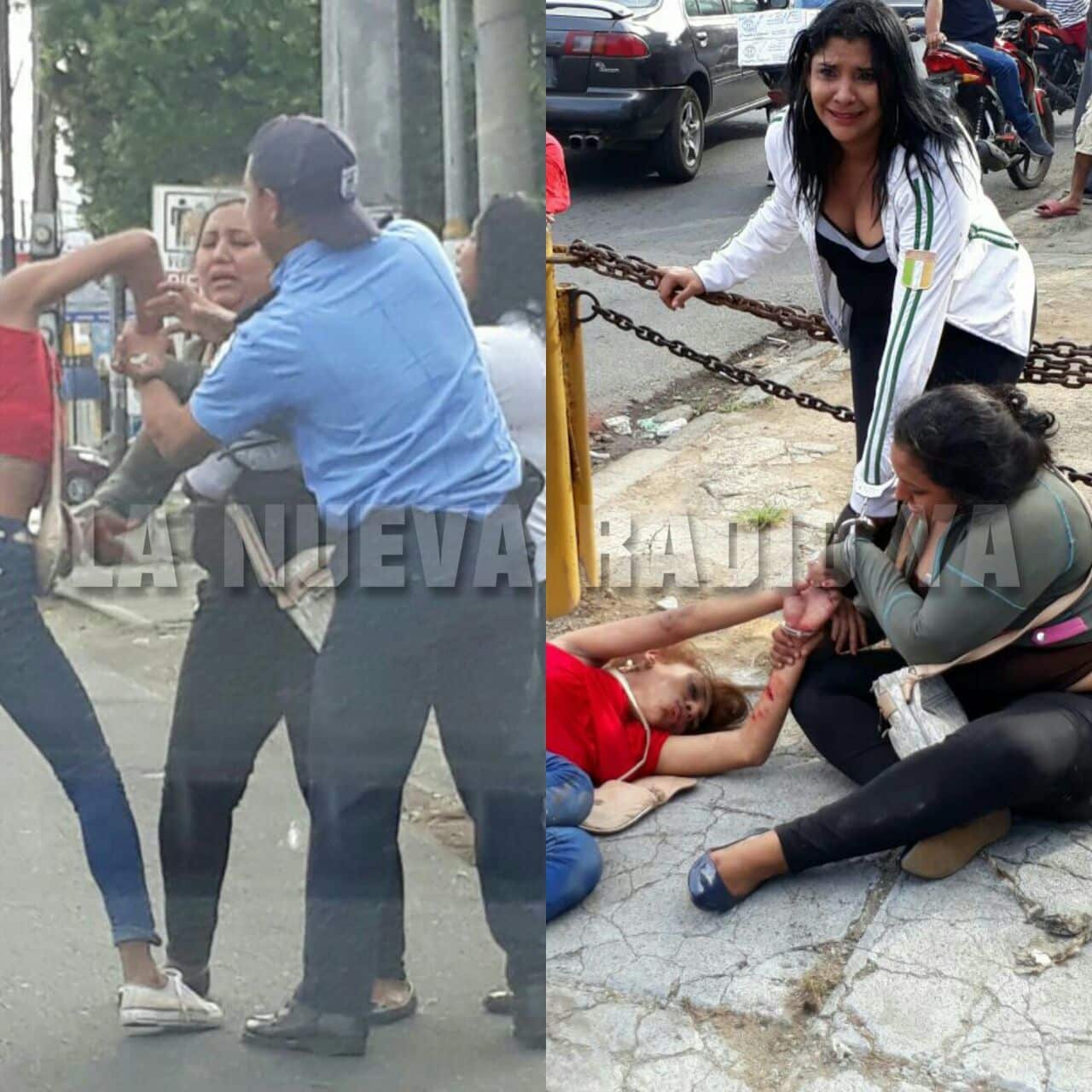 Los dos fueron detenidos en la Estación 4 de Policía