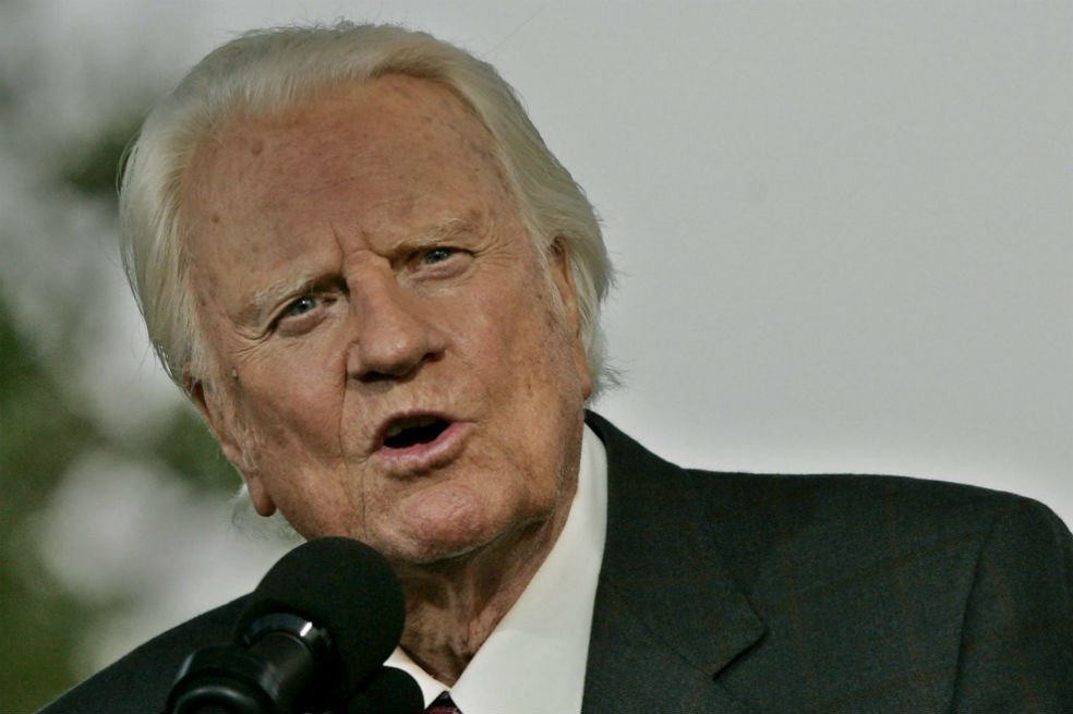 Falleció el pastor Billy Graham