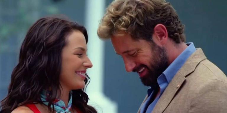 Gabriel Soto e Irina Baeva de romance en Acapulco