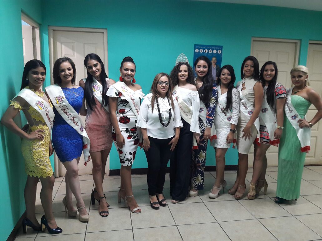 las candidatas a reina del 156 aniversario de la Perla del Septentrión