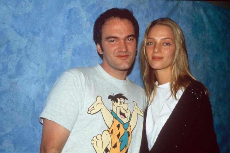 Uma Thurman y Quentin Tarantino