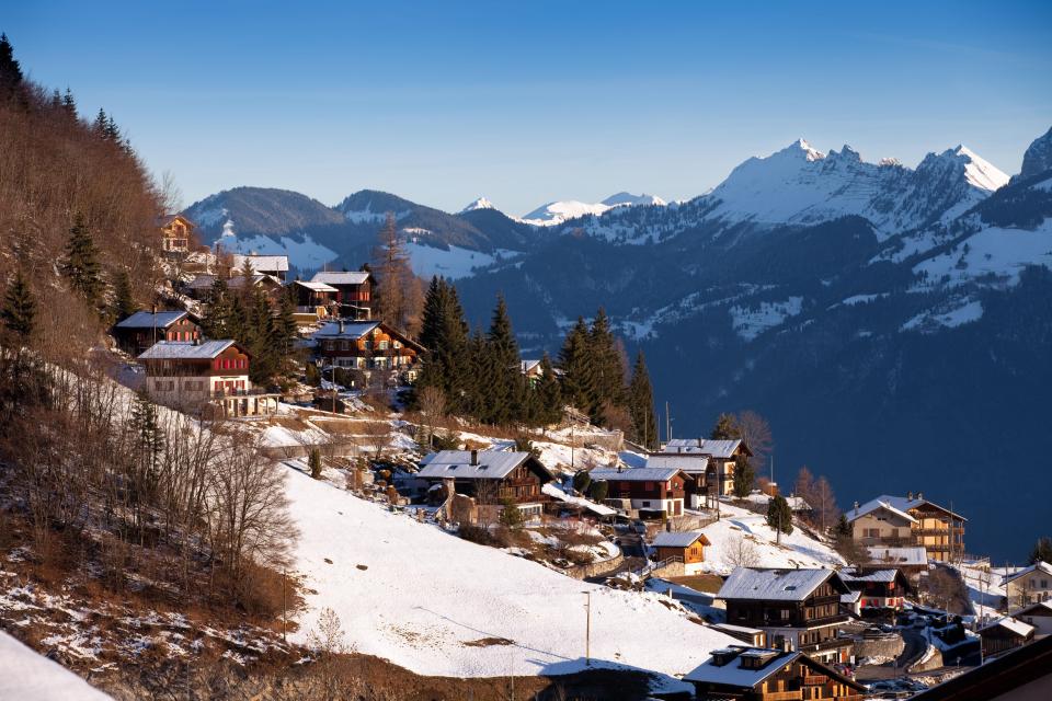 La región de Valais, en los Alpes Suizos