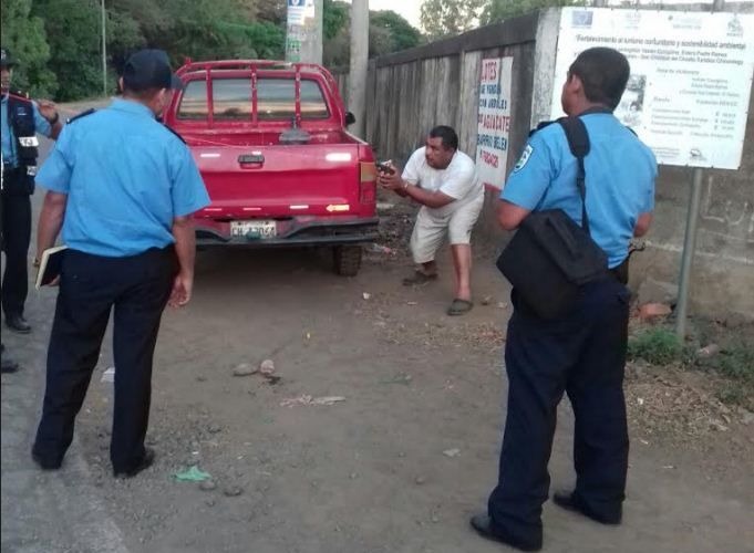 Reconstrucción del crimen del ingeniero Evert Suárez Lozano en Chinandega