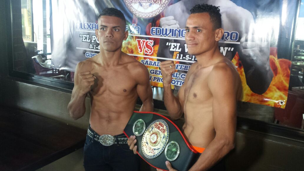 “Popeye” Mejía vs Edwin “El volcán” Tercero