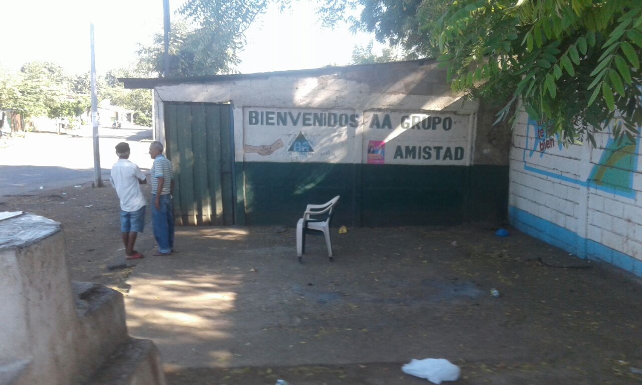 En este lugar murió el hombre esta madrugada