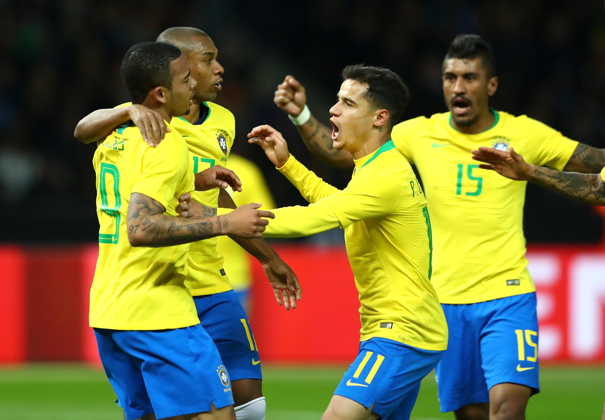 Brasil vence a Alemania 1-0