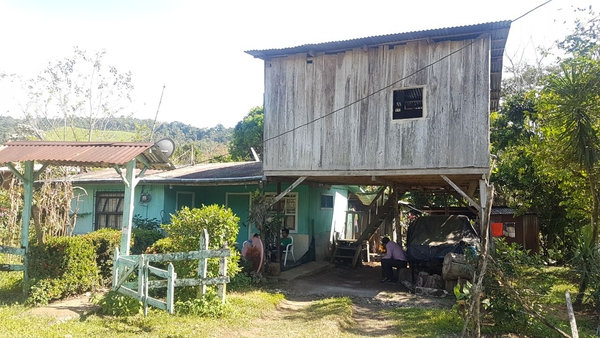 En esta Casa vivían ambos Foto Cortesía LaTeja.CR: Édgar Chinchilla.