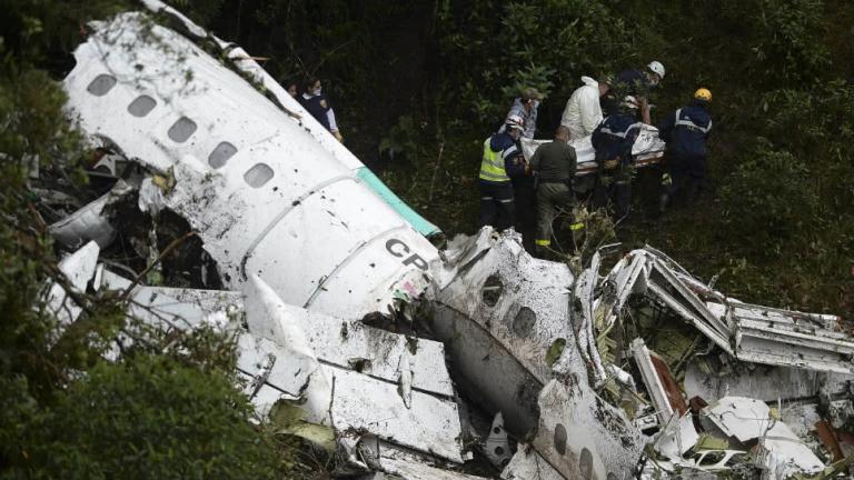 Informe final indica que tragedia de Chapecoense fue por falta de combustible del avión