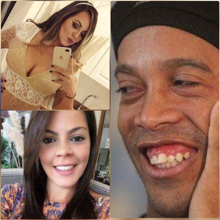 Ronaldinho se casará con dos bellas mujeres en agosto