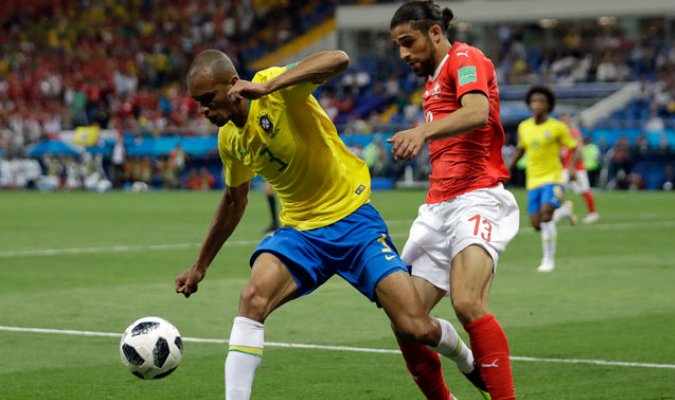 Brasil empata 1-1 con Suiza