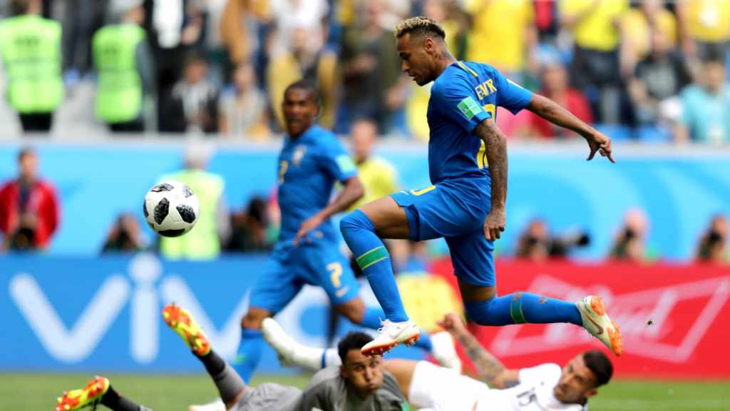 Brasil venció a Costa Rica de manera agónica en tiempo extra