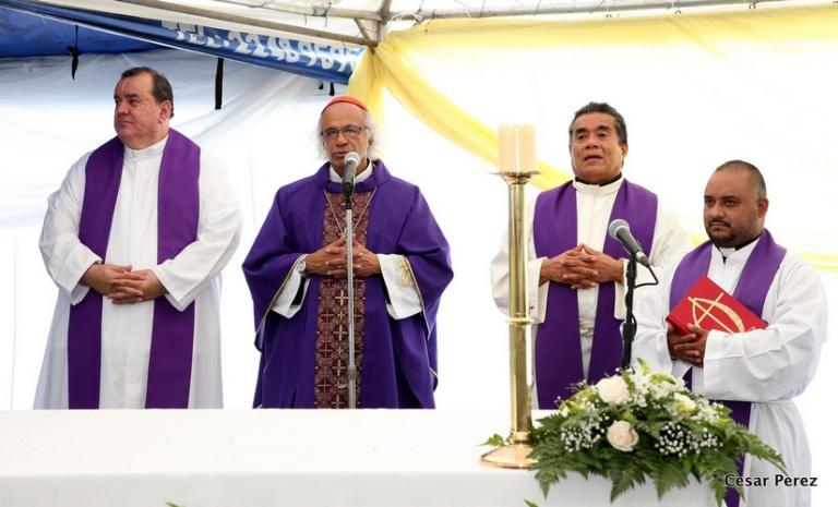 Celebran misa de primer mes de la partida física del cardenal Miguel Obando y Bravo
