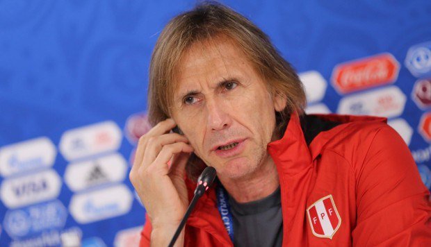 El actual técnico de Perú, Ricardo Gareca