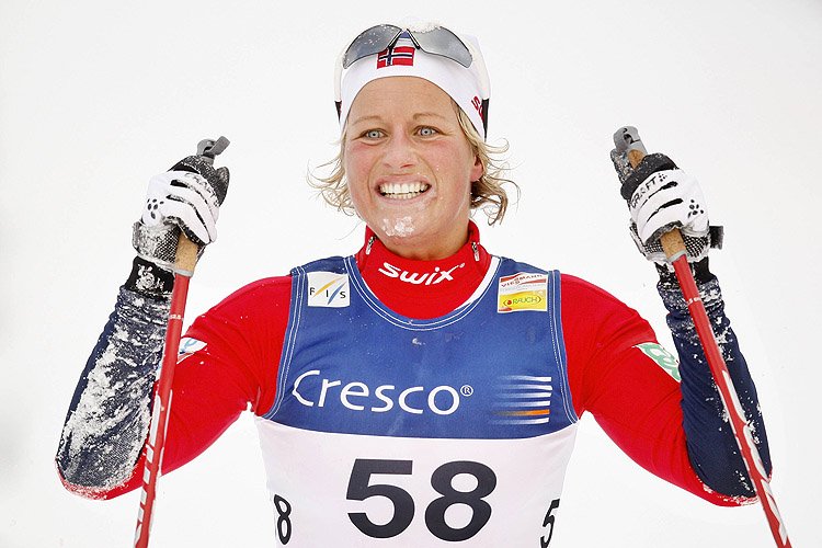 La campeona olímpica noruega Vibeke Skofterud