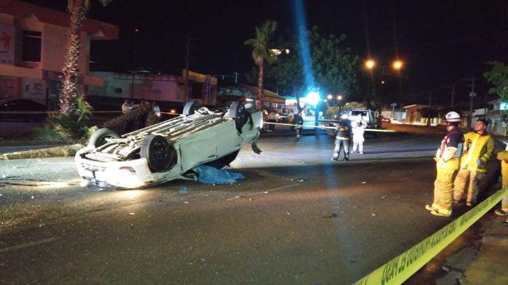 Así quedó el automóvil del cantante mexicano Jorge Valenzuela