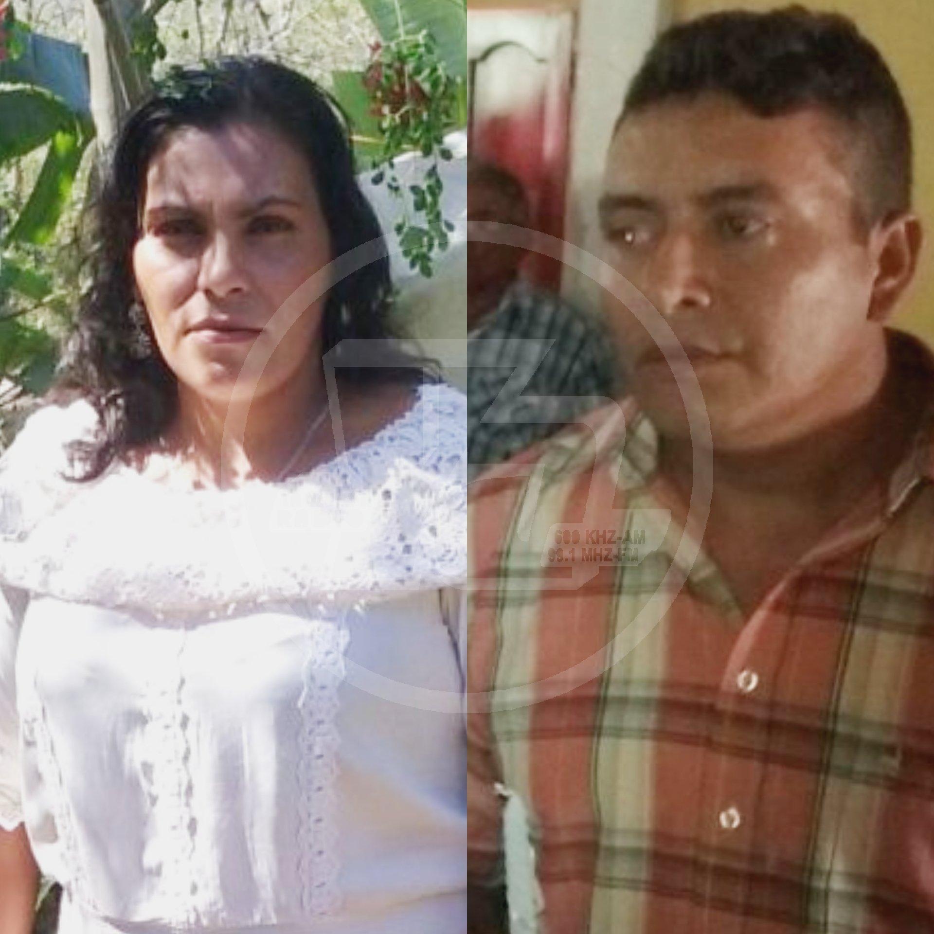 Ruth López Rodríguez y su victimario Arquímides Blandón