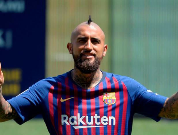 Arturo Vidal ya es miembro del Barcelona 