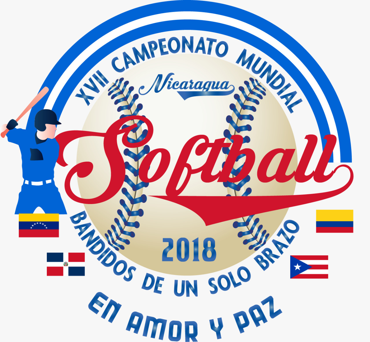 XVII Campeonato Mundial de Softball 2018 Bandidos de Un Solo Brazo