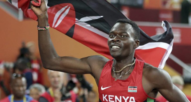 El atleta keniano Nicholas Bett